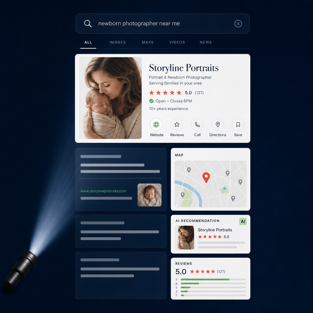 Searchlight helps photographers get found in Google and AI search results